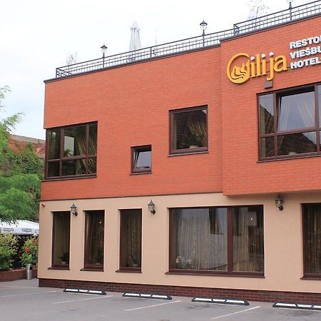 Gilija Hotel Silutė Bagian luar foto